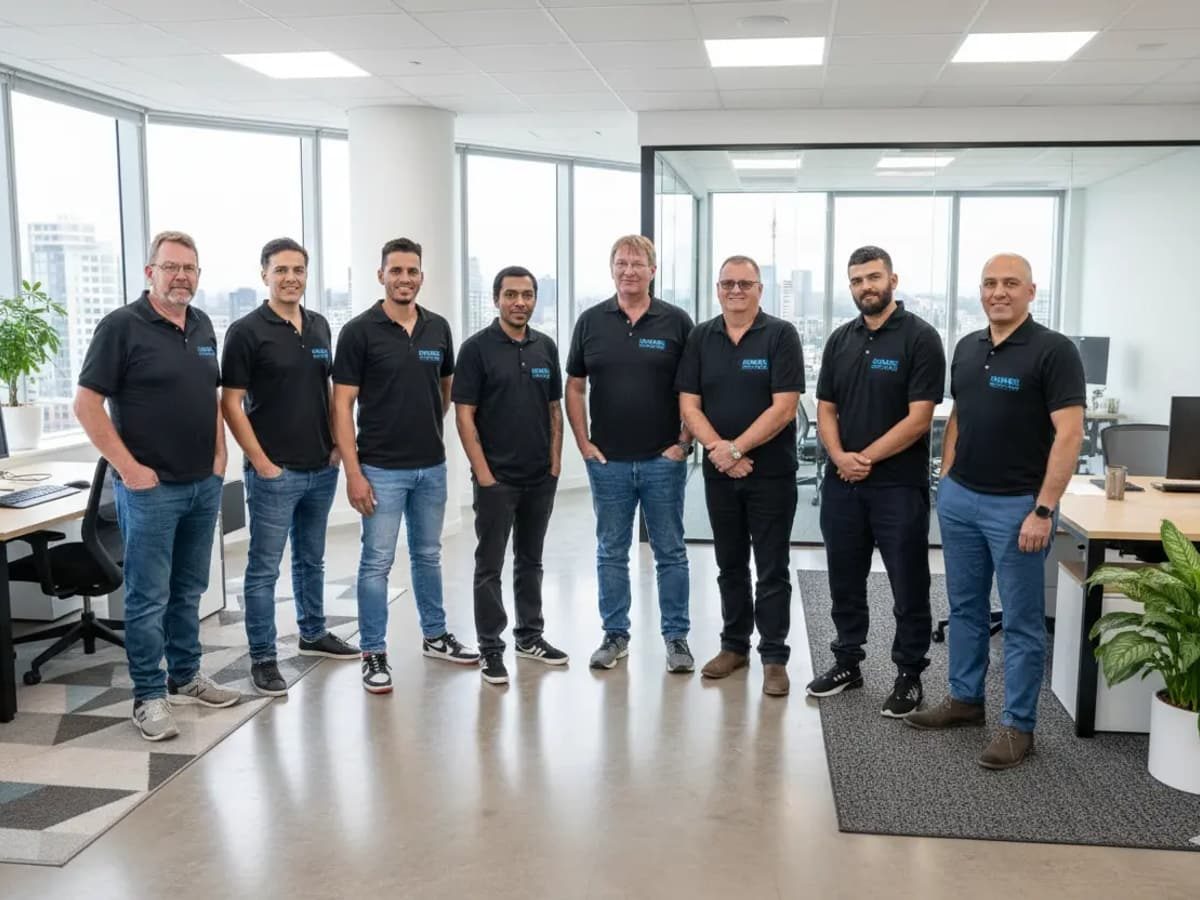Our building inspectors in the office